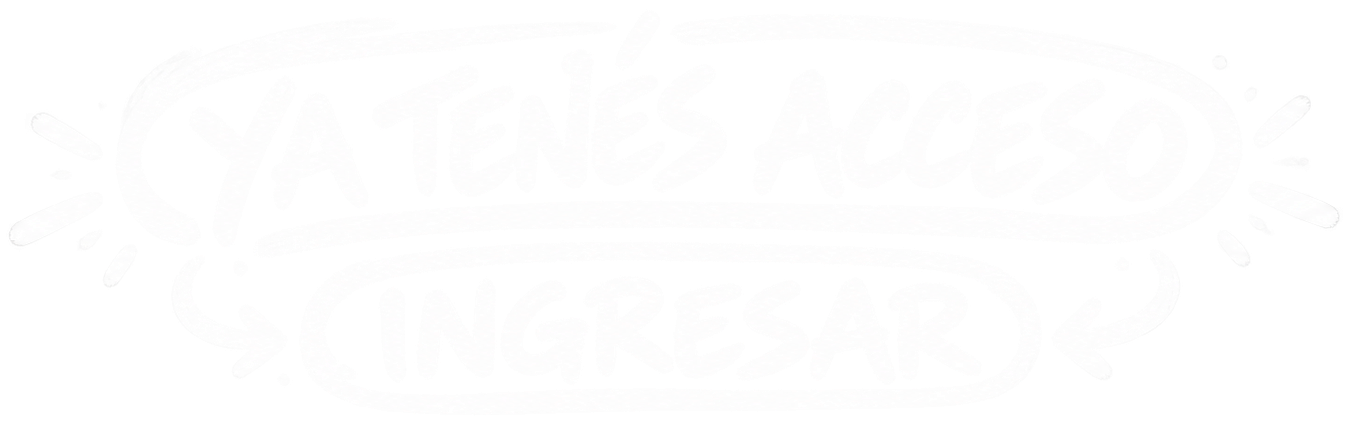 Ya tenés acceso. Ingresar